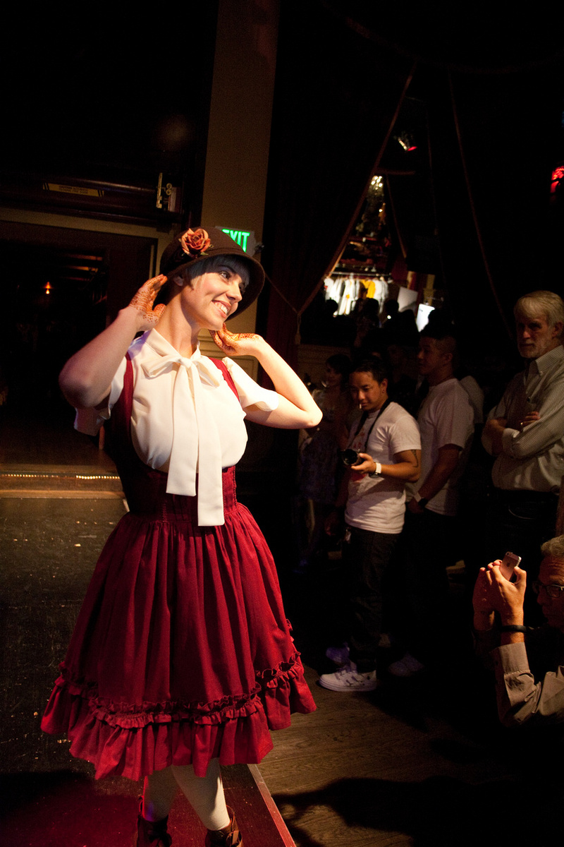 Female model photo shoot of il Sangue in Trinity Nightclub (Seattle, WA)
