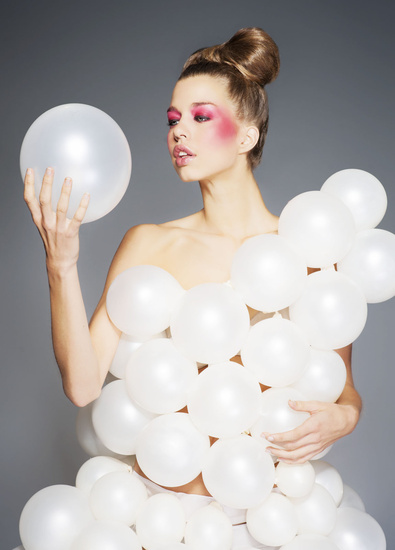 Female model photo shoot of Giulia Peduzzi in Milk+ Studio