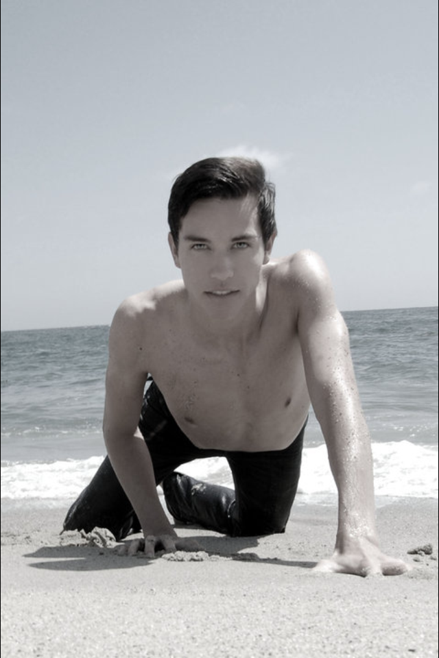 Male model photo shoot of Dominic Valentino by Jessica Cortez Photo in West Beach, Laguna Beach, CA