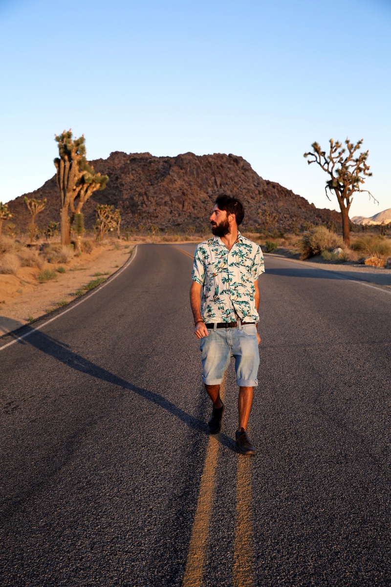 Male model photo shoot of Mauro F in desert