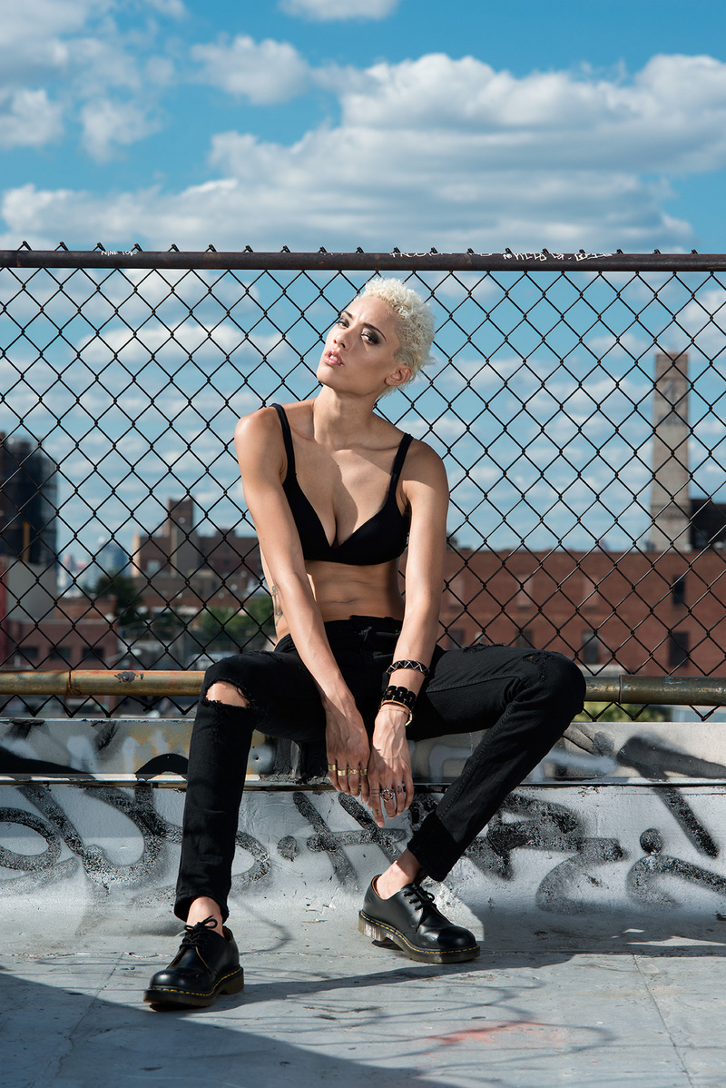 Female model photo shoot of istoica in New York