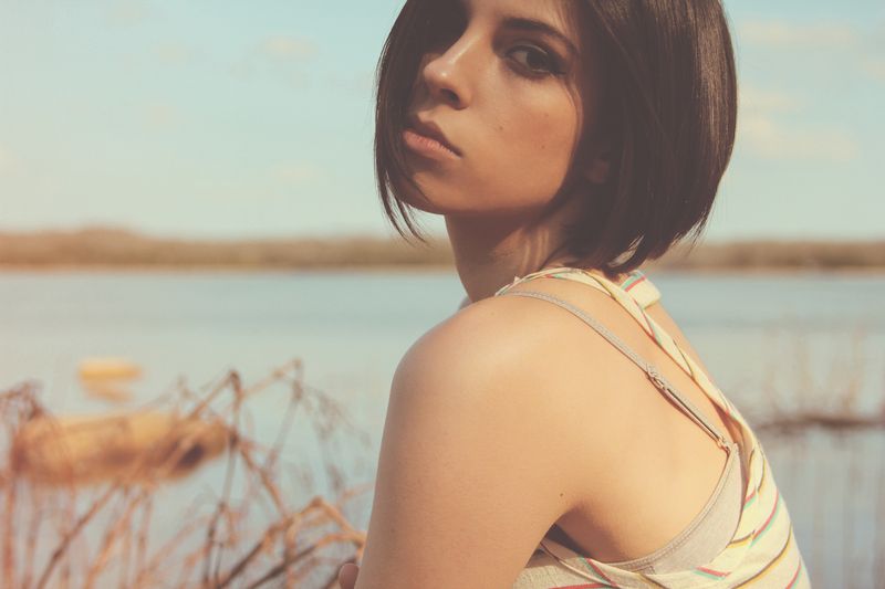 Female model photo shoot of Vita Bussola 