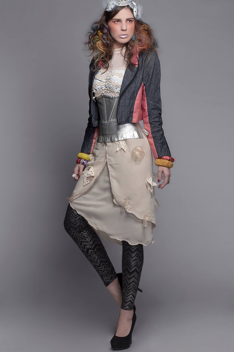 Female model photo shoot of Keri Lynn Timlin by Taryn True, makeup by Fabulously Yours, clothing designed by Berit New York