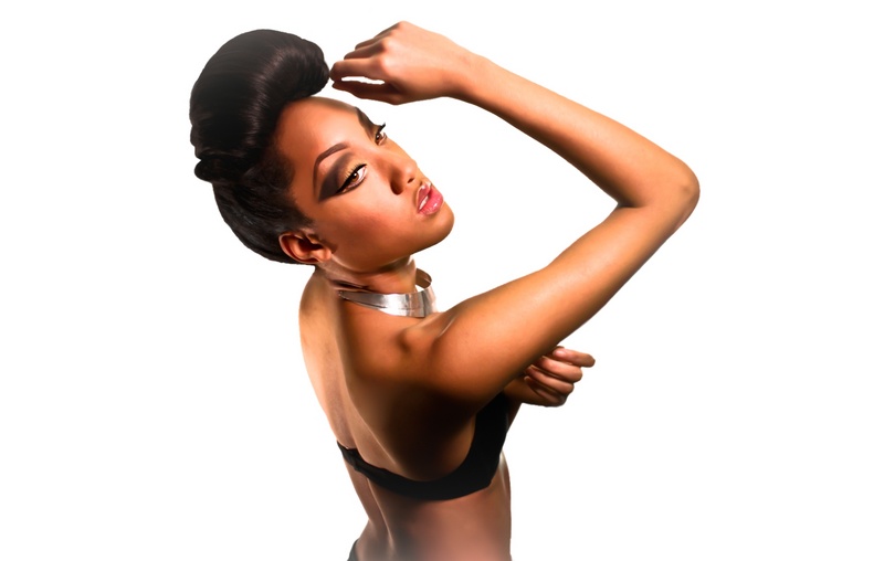 Female model photo shoot of Ebony Mechell by DreamFlo Media in Chicago, IL