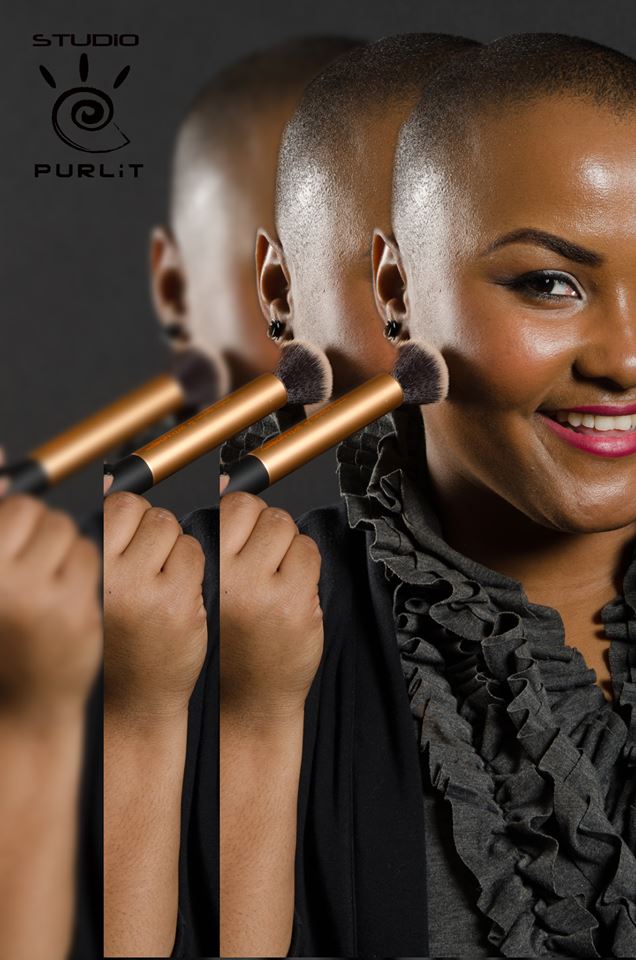 Female model photo shoot of Dubuisson Makeup by PURLiT  in Toronto Ontario