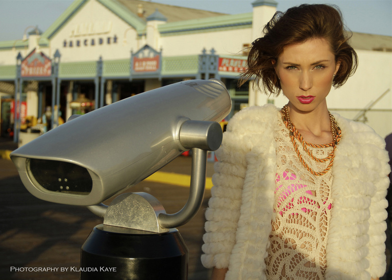 Female model photo shoot of Klaudia Kaye in santa Monica