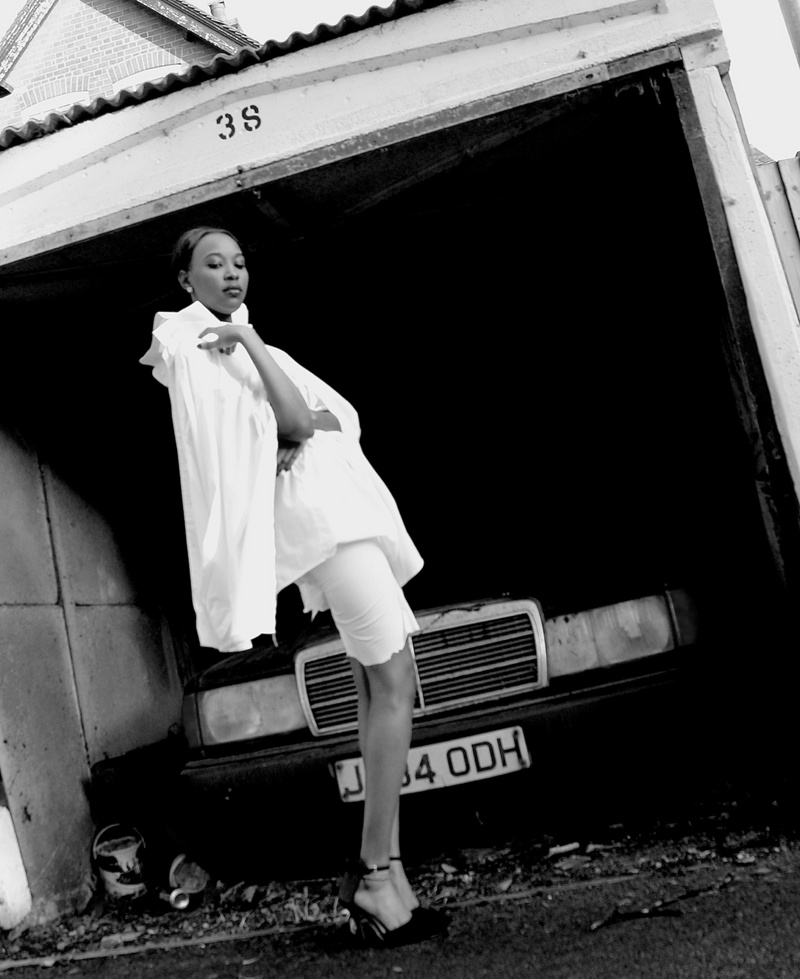 Female model photo shoot of lashey kamran  in nottingham