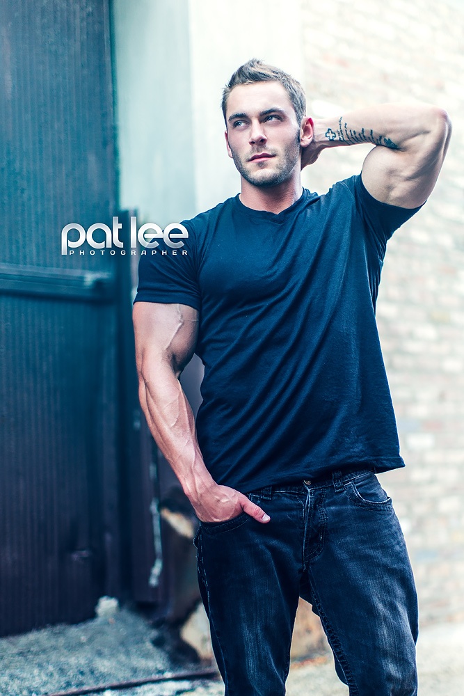 Male model photo shoot of Bradley McGury in Chicago, IL