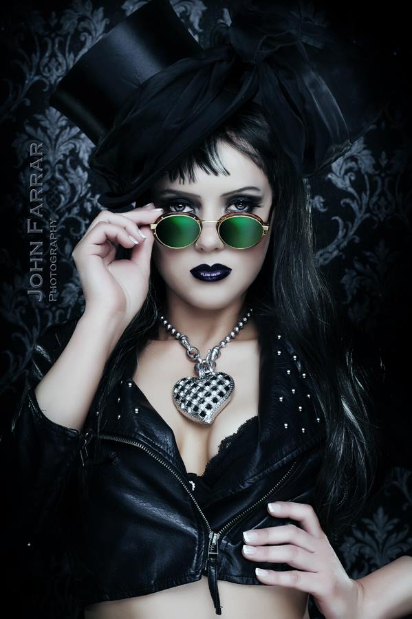 Female model photo shoot of MakeupByElysa in EMP Studio Glasgow