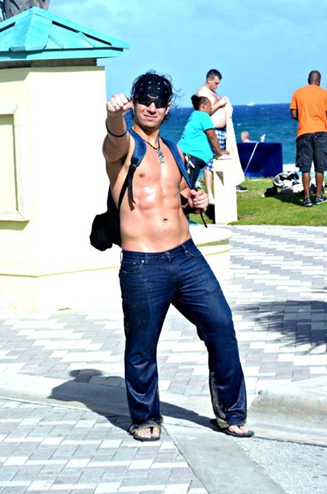 Male model photo shoot of Raphael P in Miami