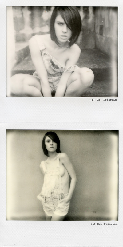 Male and Female model photo shoot of Dr Polaroid and Annaimosity