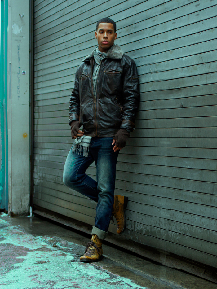 Male model photo shoot of Lewquan Burnett in Newyork,Newyork