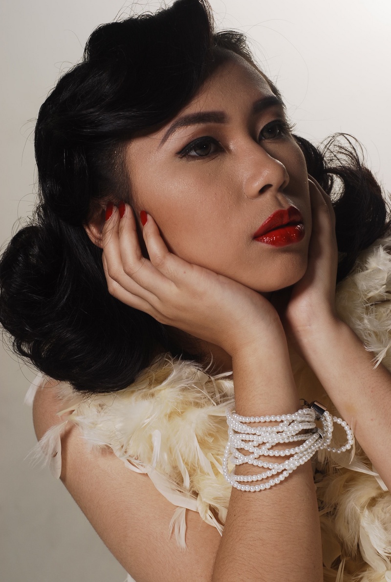 Female model photo shoot of Tania Rusli in Jakarta