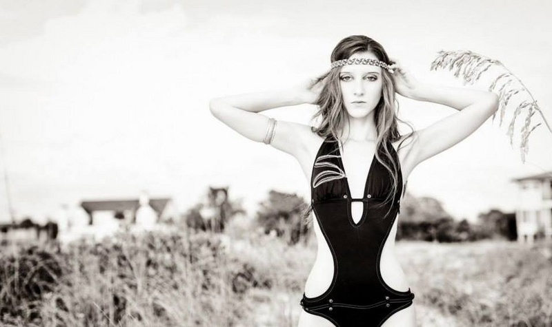 Female model photo shoot of Bridgette Earney in Clearwater beach