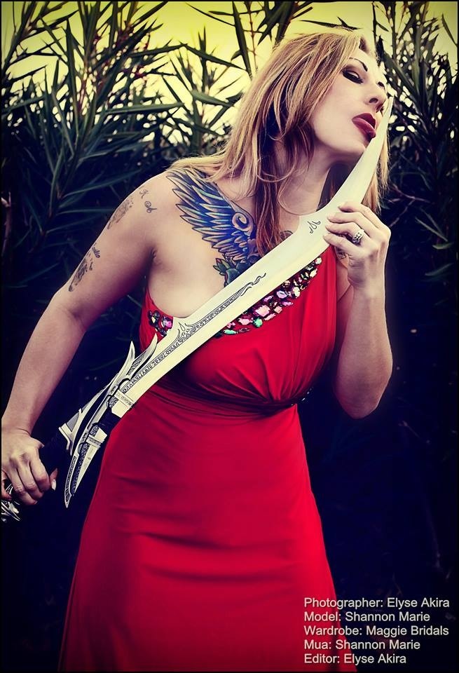 Female model photo shoot of Shannon Malicious Marie in San Jose ca