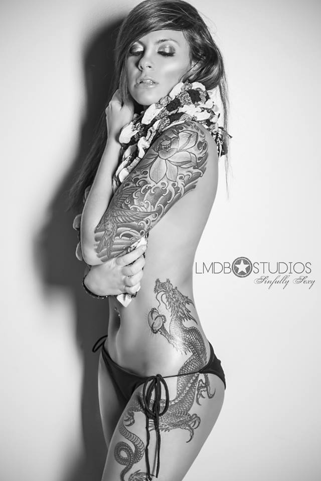 Female model photo shoot of Jezebel Ink