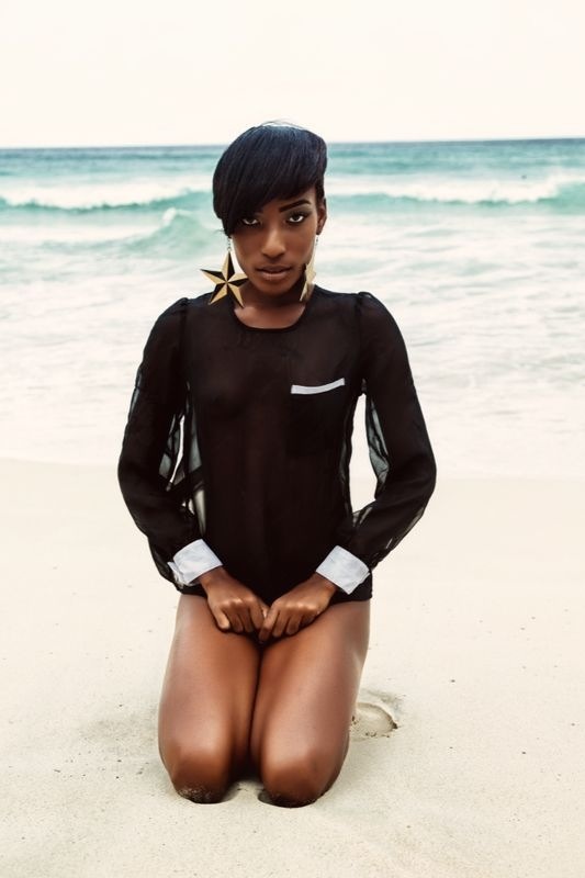 Female model photo shoot of Adrianne France in British Virgin Islands