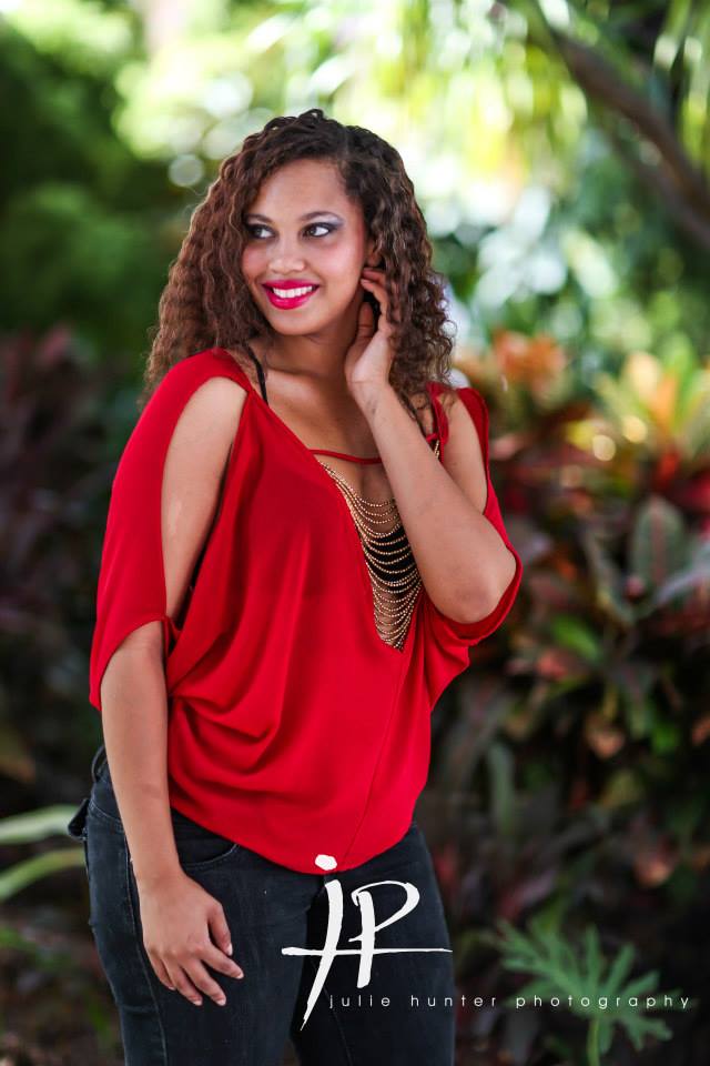 Female model photo shoot of Ashley Alli Laurencin in Lincoln Road Mall