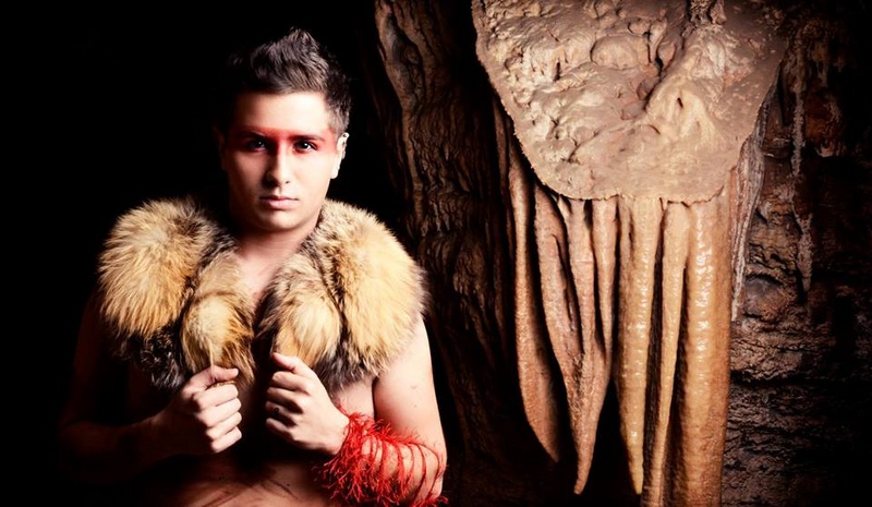 Male model photo shoot of William Maestas in Cave of the Winds, Manitou Springs, Colorado