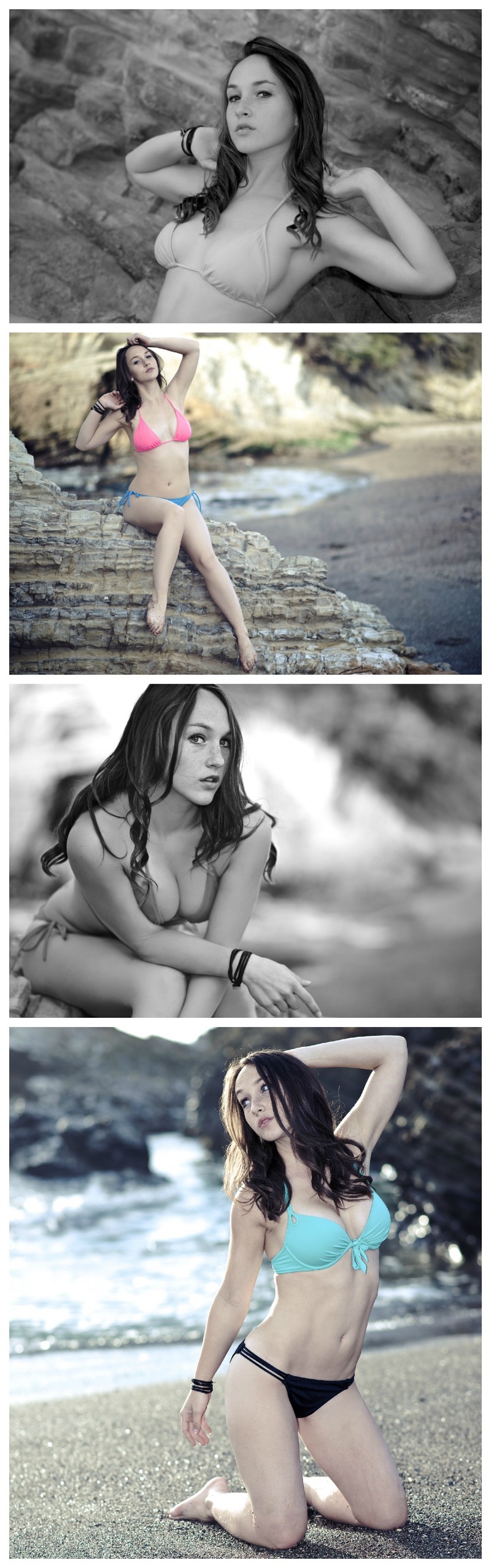 Female model photo shoot of calikat51 in montana de oro