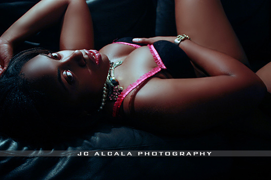 Female model photo shoot of Shakelia by JC Alcala