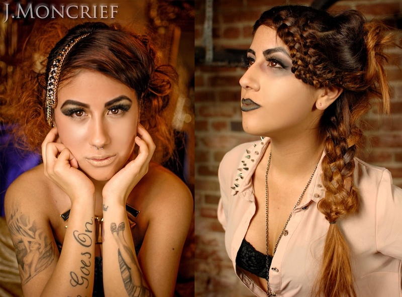Female model photo shoot of JMoncriefPhotography in Black Veil Dynasty in Bakersfield, CA