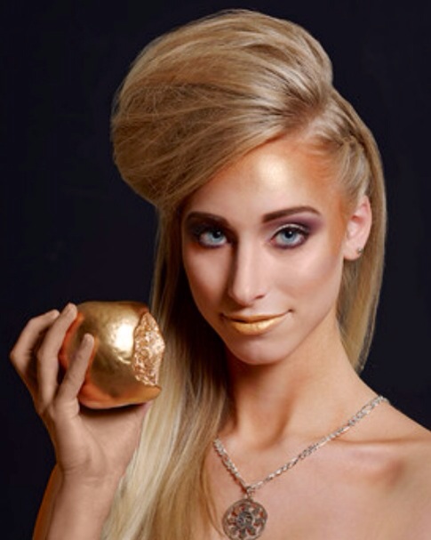 Female model photo shoot of Genesis Beauty MUA