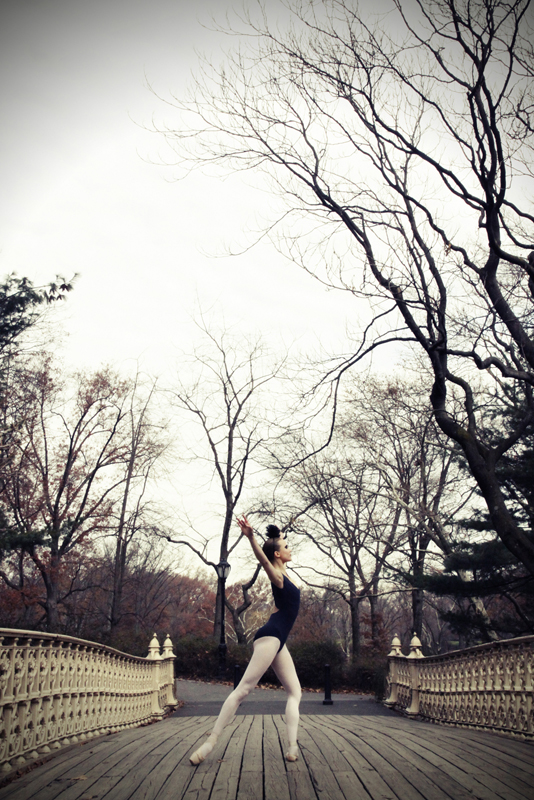Female model photo shoot of Diane J Myung in Central Park, makeup by Isaac Meyers1