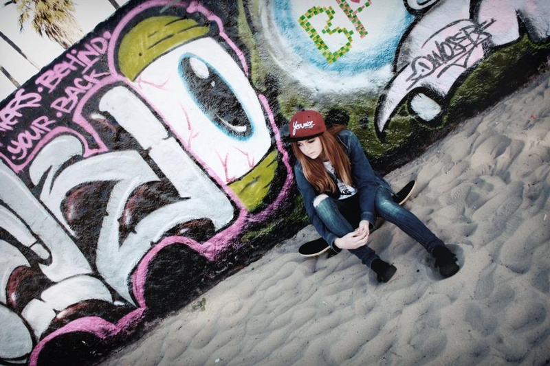 Female model photo shoot of Harley Rae Photography in Venice Beach, CA