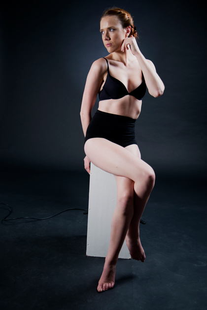 Female model photo shoot of Adrianna Keczmerska in Colchester School of Art