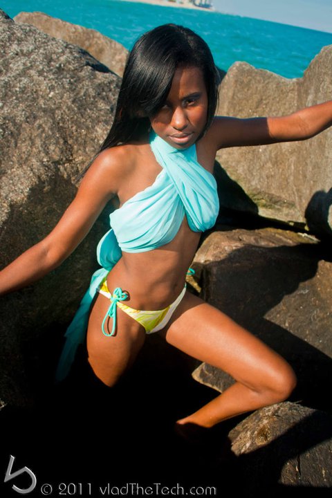 Female model photo shoot of CasandraAlvarez in Bal Harbor Beach