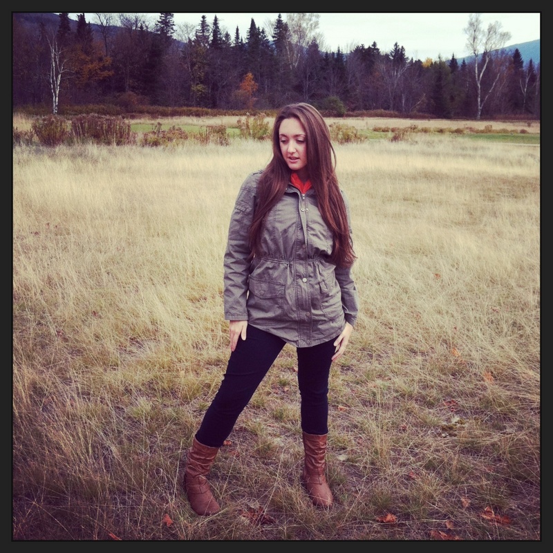 Female model photo shoot of Christina Lynn  in Bretton woods, NH