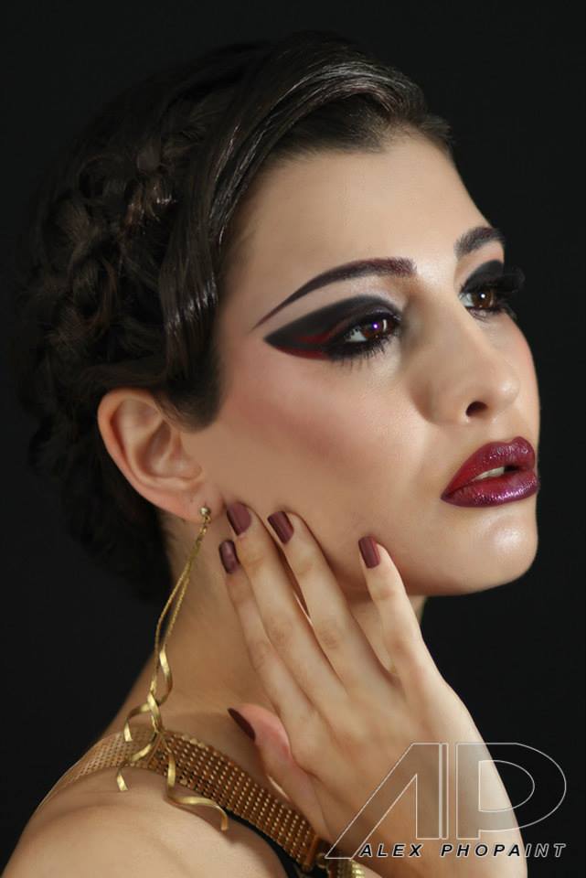 Female model photo shoot of Aycan Aj Cullu, makeup by Alex Photopaint MUA