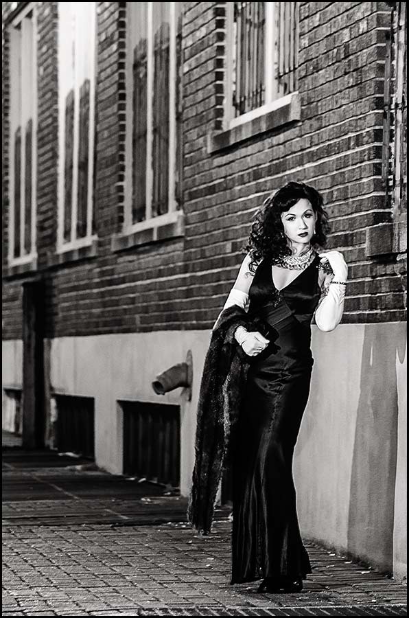 Female model photo shoot of requiemma in downtown Memphis
