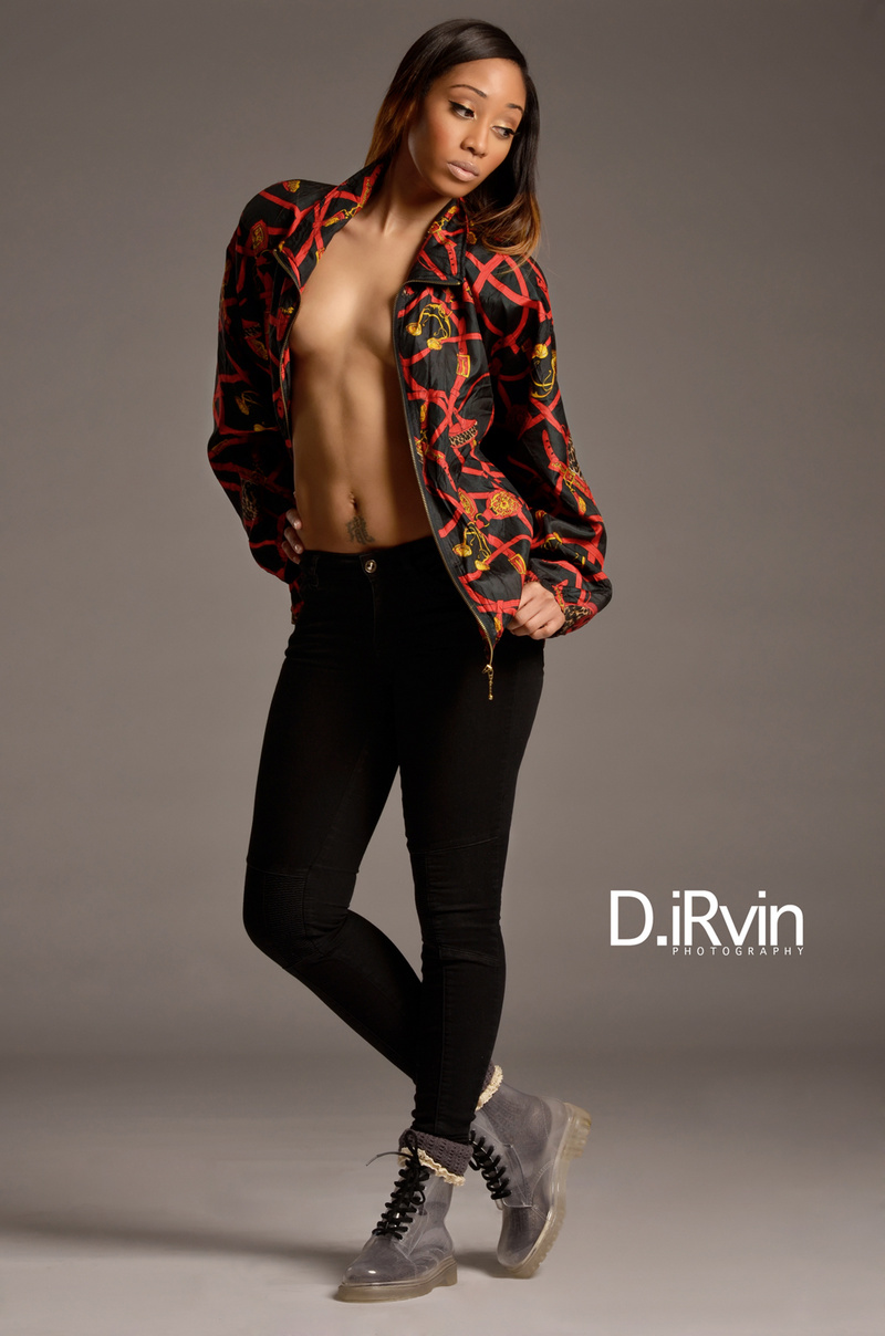 Male model photo shoot of D. iRvin