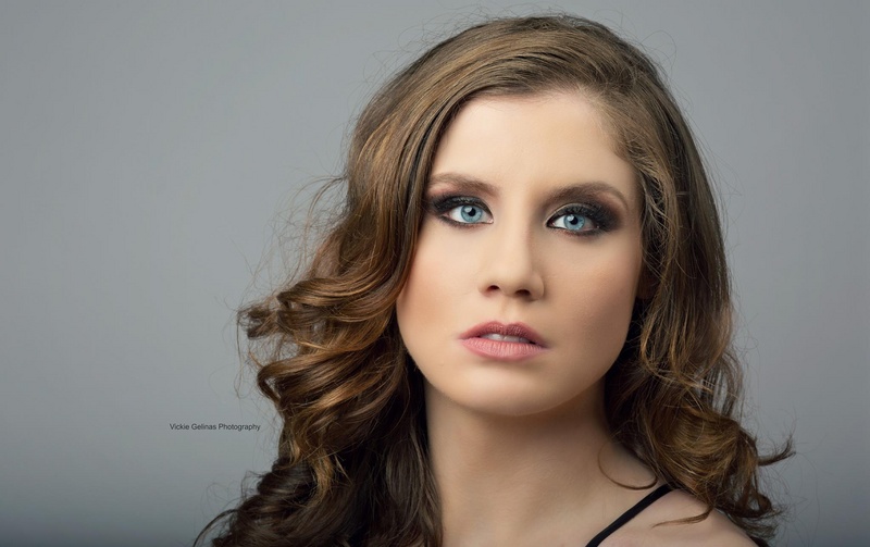 Female model photo shoot of V Gelinas Photography