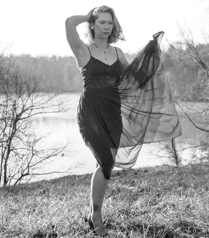 Female model photo shoot of Fantasy Rose and Blu-Lotus in Burlington, NC