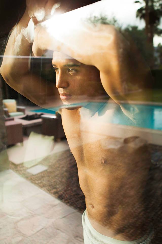 Male model photo shoot of CARLOS JAMES by Hugo Romo in Palms Springs, CA 1/14