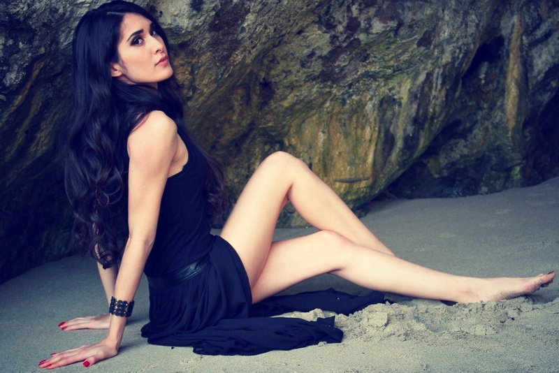 Female model photo shoot of GemmaO by Ray Catane in Laguna Beach, CA