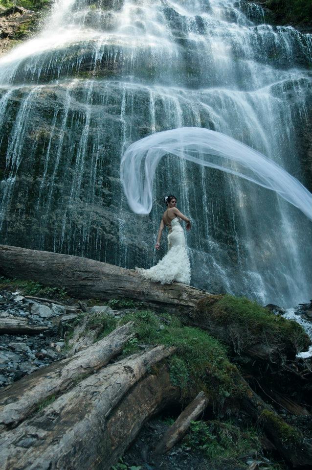 Female model photo shoot of Jetshe in Bridal Falls, BC
