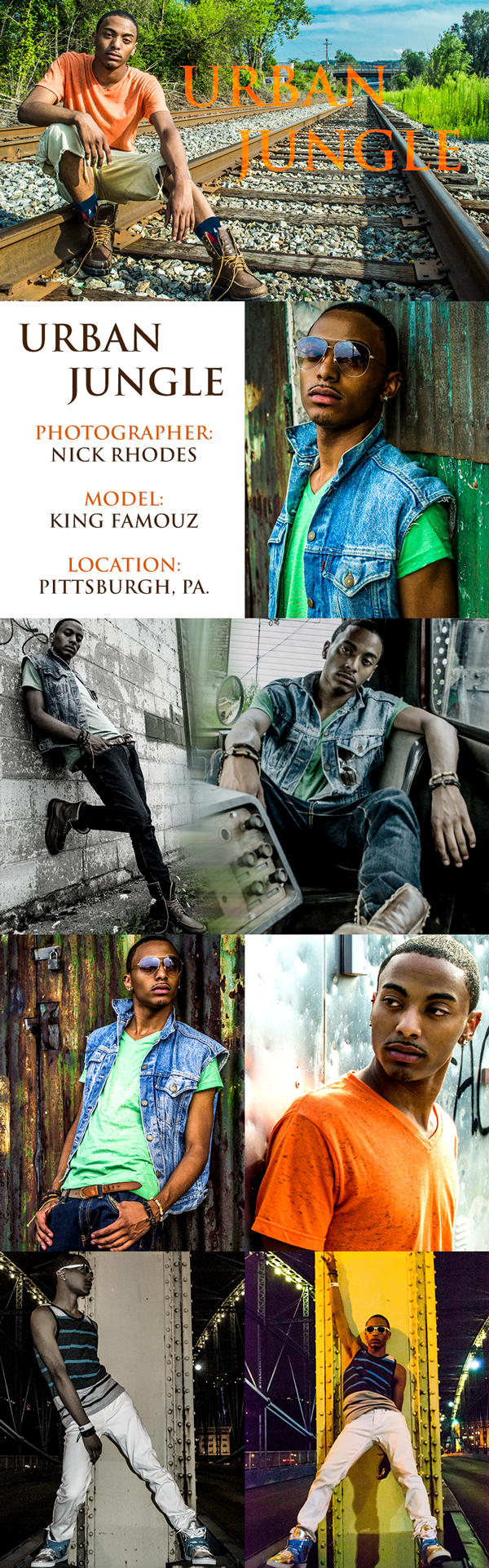 Male model photo shoot of King Famouz by Nicholas Rhodes in Pittsburgh, PA.