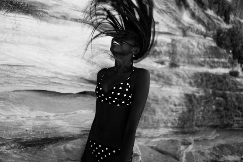 Female model photo shoot of rebecca dak in Bondi Beach
