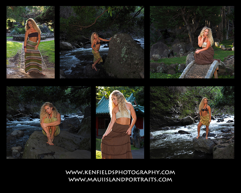 Male and Female model photo shoot of Ken Fields Photography and Leah Ranft in Iao Valley