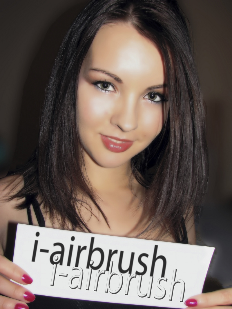 Female model photo shoot of i-airbrush 