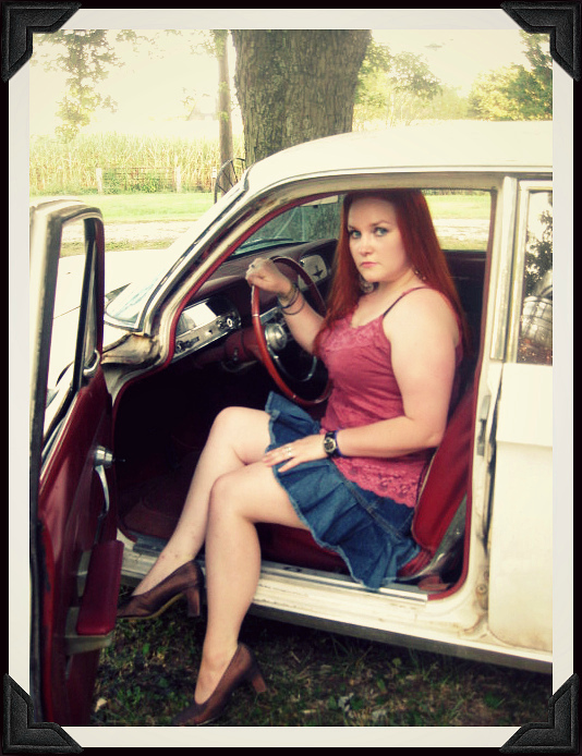Female model photo shoot of AmberFlowers in Kentucky