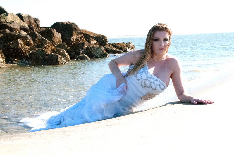 Female model photo shoot of Malia Body by Ellen Marie Cristal in Tybee Island