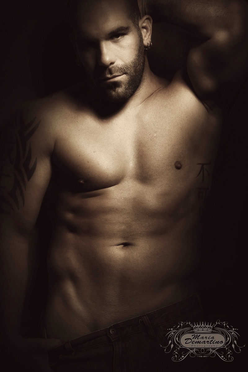 Male model photo shoot of Brutal Brendan Barrett by Maria Demartino Photog