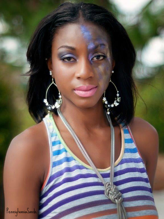 Female model photo shoot of PennsylvaniaSande and Dajeanne Pitter in Florida, makeup by KAM makeup