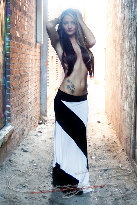 Female model photo shoot of nikki shefchick by Carey P