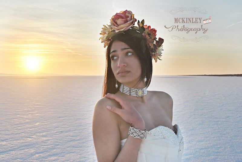 Female model photo shoot of Kehaulani Griego in Antelope Island, Syracuse, Utah